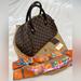 Louis Vuitton Bags | Louis Vuitton Discontinued Damier Ebene Ribera Mm Dome Satchel | Color: Brown | Size: Os