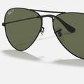 Ray-Ban Accessories | Green Classic G-15 Ray-Ban Aviator Polarized Sunglasses, Great Condition | Color: Black/Green | Size: Os