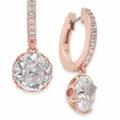Kate Spade Jewelry | Kate Spade Rose Gold Plated That Sparkle Drop Earrings | Color: Gold | Size: Os