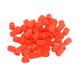 Red (100 Pack) Tire Stem Caps Universal Stem Covers SUVs Bike and Trucks Motorcycles Seal Dust
