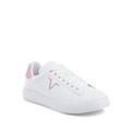 19V69 ITALIA Damen Womens Sneaker Multicolor SNK 004W White Pink Oxford-Schuh, 39 EU