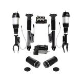 2013-2016 Mercedes GL450 Air Suspension Compressor Shock Strut Kit - TRQ PAA28643