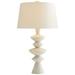 Arteriors Home Jillian 32" White Glass Stone Modern Table Lamp