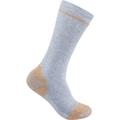 Carhartt Cotton Blend Steel Toe Boot Socken (Pack de 2), gris, taille L XL