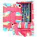 Tarise Fire HD 8 Tablet Case 2022 Release Fire HD 8 Plus Tablet Cover 2022 Release Kickstand Shock Absorption Heavy Duty Rugged Case for 8 Kindle Fire HD 8 & 8 Plus 12th Gen Rainbow Red