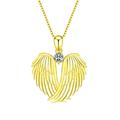 Kayannuo Christmas Clearance Angel-Wings Necklace Angel-Wings Pendant Birthstone Necklace For Women Jewelry