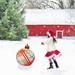 Kayannuo Christmas Decor Christmas Clearance Outdoor Christmas Inflatable Decorated Ball Giant Christmas Inflatable Ball Christmas Tree Decorations Christmas Ornaments