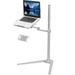 VIVO Aluminum Adjustable Laptop Floor Stand | Notebook Mobile Phone Tablet