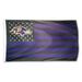 DFLIVE Fans Flag for Baltimore Football Team Thicker Polyester 3x5 FT Poster with US Stars and Stripes Sports Banner