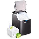 Antarctic Star Nugget Ice Maker Machine w/ Soft & Chewable Ice, Automatic 44Lbs In 24 Hours, Electric Ice Making Machine w/ Ice Scoop | Wayfair