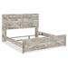 Signature Design by Ashley Hodanna Queen Low Profile Panel Bed in White | 52.87 H x 63.5 W x 83.9 D in | Wayfair B3487B4