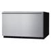 Summit Appliance 2.5 cu. ft. Built-in Mini Fridge Stainless Steel in Black/Gray | 17.75 H x 29.5 W x 23.5 D in | Wayfair SDR30