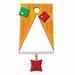 Personalized by Santa Hobbies & Activities Corn Hole Bag Toss in Green/Red/White | Wayfair POLARX-OR1540