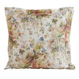 Red Barrel Studio® Lozar Lyocell Jardin Watercolor Floral Chic Casual 27x27 inch Euro Sham | 27 H x 27 W in | Wayfair