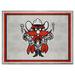 Gray 87 x 117 x 0.5 in Area Rug - FANMATS Texas Tech Red Nylon | 87 H x 117 W x 0.5 D in | Wayfair 36591