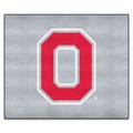 Red 71 x 60 x 0.25 in Area Rug - FANMATS Ohio State Buckeyes Starter Mat Accent Rug Nylon | 71 H x 60 W x 0.25 D in | Wayfair 36438