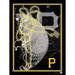 Black Pittsburgh Pirates 12'' x 16'' Framed Neon Player Print