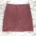 Free People Skirts | Free People Modern Femme Faux Leather Skirt Size 2 | Color: Pink | Size: 2