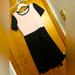 Lularoe Dresses | Lularoe Size S, New Without Tags. Black And Pink Midi Dress | Color: Black/Pink | Size: S