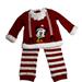 Disney Matching Sets | Disney Baby Mickey Christmas Two-Piece Set Disney Store Size 18-24 Months Nwt | Color: Red/White | Size: 18-24mb
