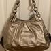 Coach Bags | Coach Madison Maggie Silver Metallic Leather Shoulder Bag | Color: Silver | Size: Os