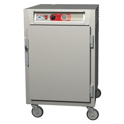 Metro C565-SFS-U 1/2 Height Insulated Mobile Heated Cabinet w/ 8 Pan Capacity, 120v, Reach In, Solid Doors, Stainless Steel