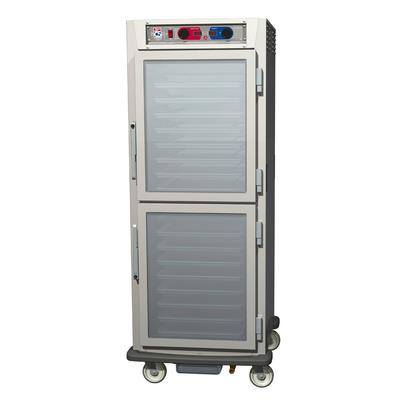 Metro C599-SDC-LPDC Full Height Insulated Mobile Heated Cabinet w/ (34) Pan Capacity, 120v, Stainless Steel