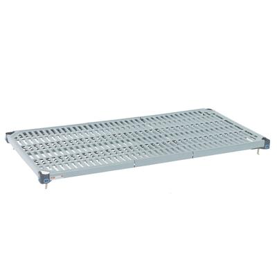 Metro MQ1848G MetroMax Q Polymer Louvered Shelf - 48"W x 18"D, Open Grid, Blue