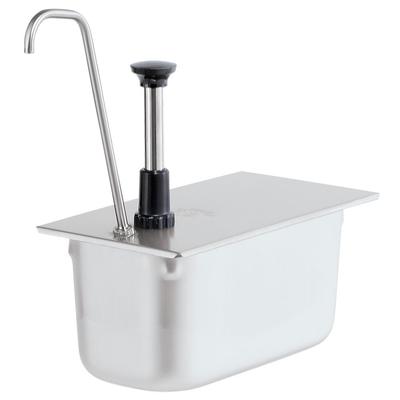Server 83441 Condiment Syrup Pump Only w/ 1 oz/Stroke Capacity, Stainless Steel