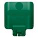 Rubbermaid 2007908 Billboard for Slim Jim 23 gal Recycling Station Containers - 11 3/4" x 14 1/4", Plastic, Green, Snap In Design