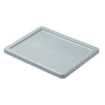 Rubbermaid FG172000GRAY Rectangle Flat Palletote Lid - Plastic, Gray