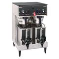 Bunn DUAL GPR Dual Satellite Coffee Brewer w/ 18 9/10 gal/hr Capacity, 120 240v, Silver