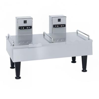 Bunn 27875.0000 Soft Heat Stand for 2 Satellite Coffee Servers, Stainless Finish, 4