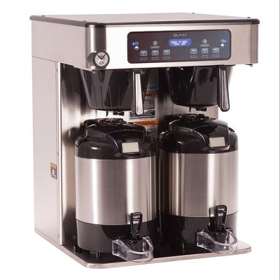 Bunn 53200.0100 Twin Infusion Series Coffee Brewer for ThermoFresh Servers - Stainless, 120-240v/1ph, Stainless Steel