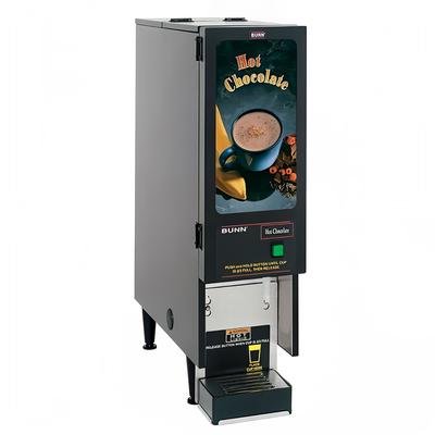 Bunn SET00.0203 Fresh Mix Hot Powdered Drink Machine, Hot Chocolate Display, 120v, 8-lb. Hopper, Silver
