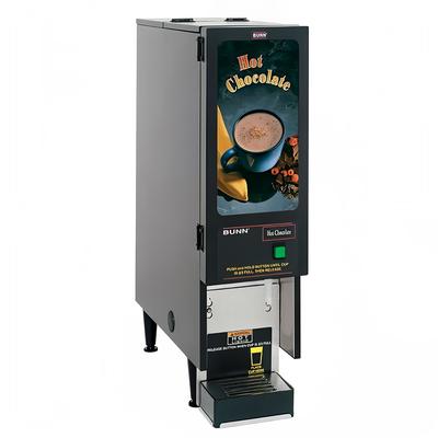 Bunn FMD-1 Fresh Mix Hot Powdered Drink Machine, Hot Chocolate Display, 120v, 8-lb. Hopper, Silver