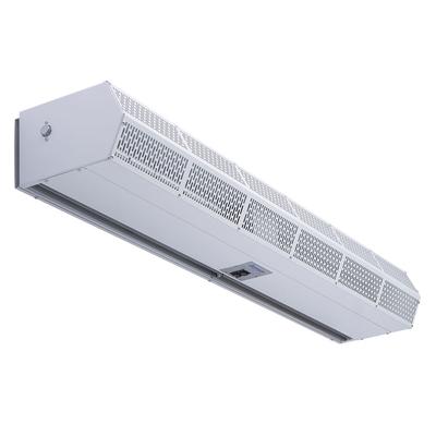 Berner CLC08-1060E 60" Heated Air Curtain - 2 Speeds, White, 208v/1ph, Low Profile
