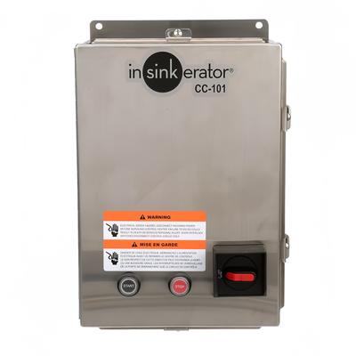 InSinkErator CC101K-6 Control Center for CC101 Disposers, 208 240v/1ph, Stainless Steel