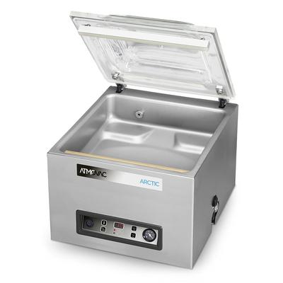 Eurodib ARCTIC16 Atmovac Countertop Vacuum Pack Machine w/ 16 1/2" Seal Bar - Stainless Steel, 120v, Stainless Steel