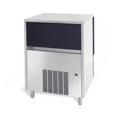 Eurodib GB1504A 29 2/32" W Brema Flake Undercounter Commercial Ice Machine - 368 lbs/day, Air Cooled, 440 lb. Production, 88 lb. Ice Bin, Stainless Steel, 115 V