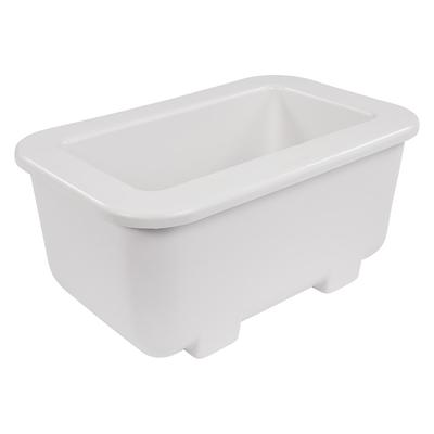 Carlisle CM104502 Third Size Food Pan Holder - Plastic, White