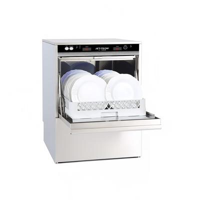 Jet Tech F-18DP High Temp Rack Undercounter Dishwasher - (24) Racks/hr, 208-240v/1ph, High-Temp, Stainless Steel