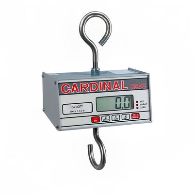 Detecto HSDC-100 Hanging Scale w/ 1" Digital Readout, 99 9/105 x 1/20 lb, Battery powered