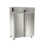 Delfield GAFPT2P-S 55" 2 Section Pass Thru Freezer, (4) Solid Doors, 115v, Silver