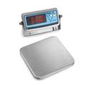 Edlund BBPZ-20 20 lb Wireless Digital Pizza Scale w/ Removable Platform - 10" x 10", Stainless, Stainless Steel