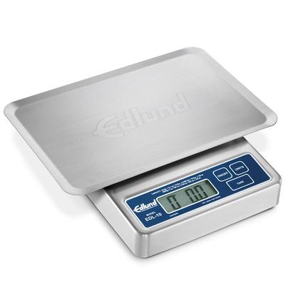 Edlund EDL-10 OP Digital Scale, Multi Function, Battery & AC Adapter, Stainless Steel