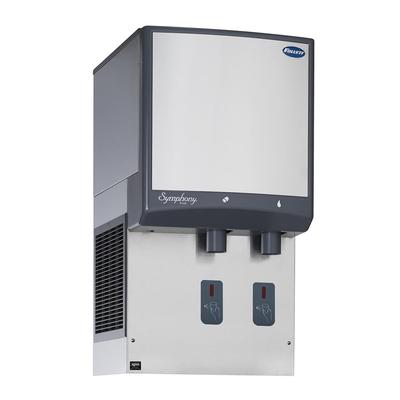 Follett 25HI414A-SI-00 425 lb Wall Mount Nugget Ice Dispenser for Commercial Ice Machines - 25 lb Storage, Cup Fill, 115v, Infrared SensorSAFE, Stainless Steel