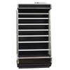 SandenVendo RSC3RA009 38" Vertical Open Air Cooler w/ (8) Levels - For Remote Refrigeration, 115v, Black