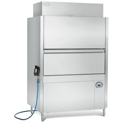 Hobart PW20ER-1 Advansys High Temp Door Type Dishwasher w/ 20 Racks/hr Capacity, Built-in Booster, 208-240v/3ph, Ventless, Stainless Steel