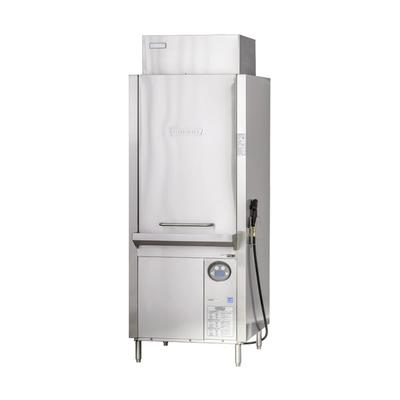 Hobart PWVER-2 High Temp Door Type Dishwasher w/ Built-in Booster, 480v/3ph, Stainless Steel